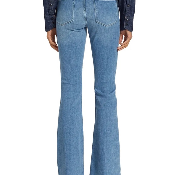FRAME Le High Waist Flare Jeans - Size 27 - Picture 5 of 11
